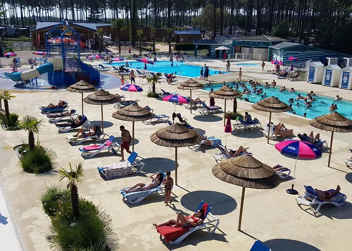 キャンプ場 Les Dunes De Contis サン・ジュリアン・アン・ボルヌ