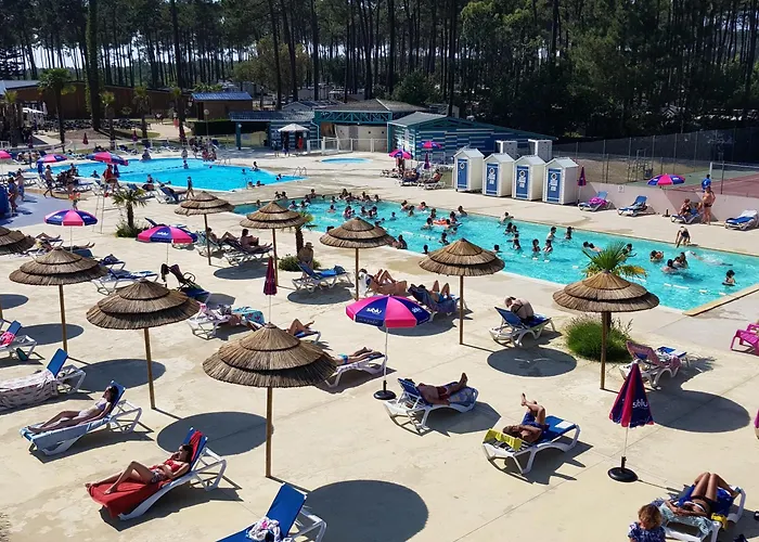 Les Dunes De Contis キャンプ場 *